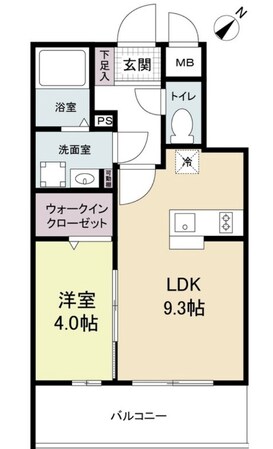 LiveCasa高宮の物件間取画像